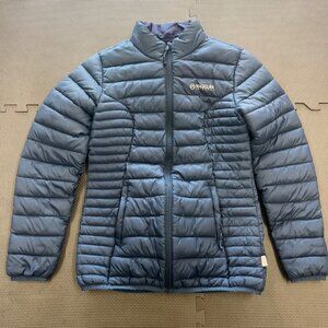 Magellan Outdoors Water-Resistant Puffer Jacket S Classic Fit Blue